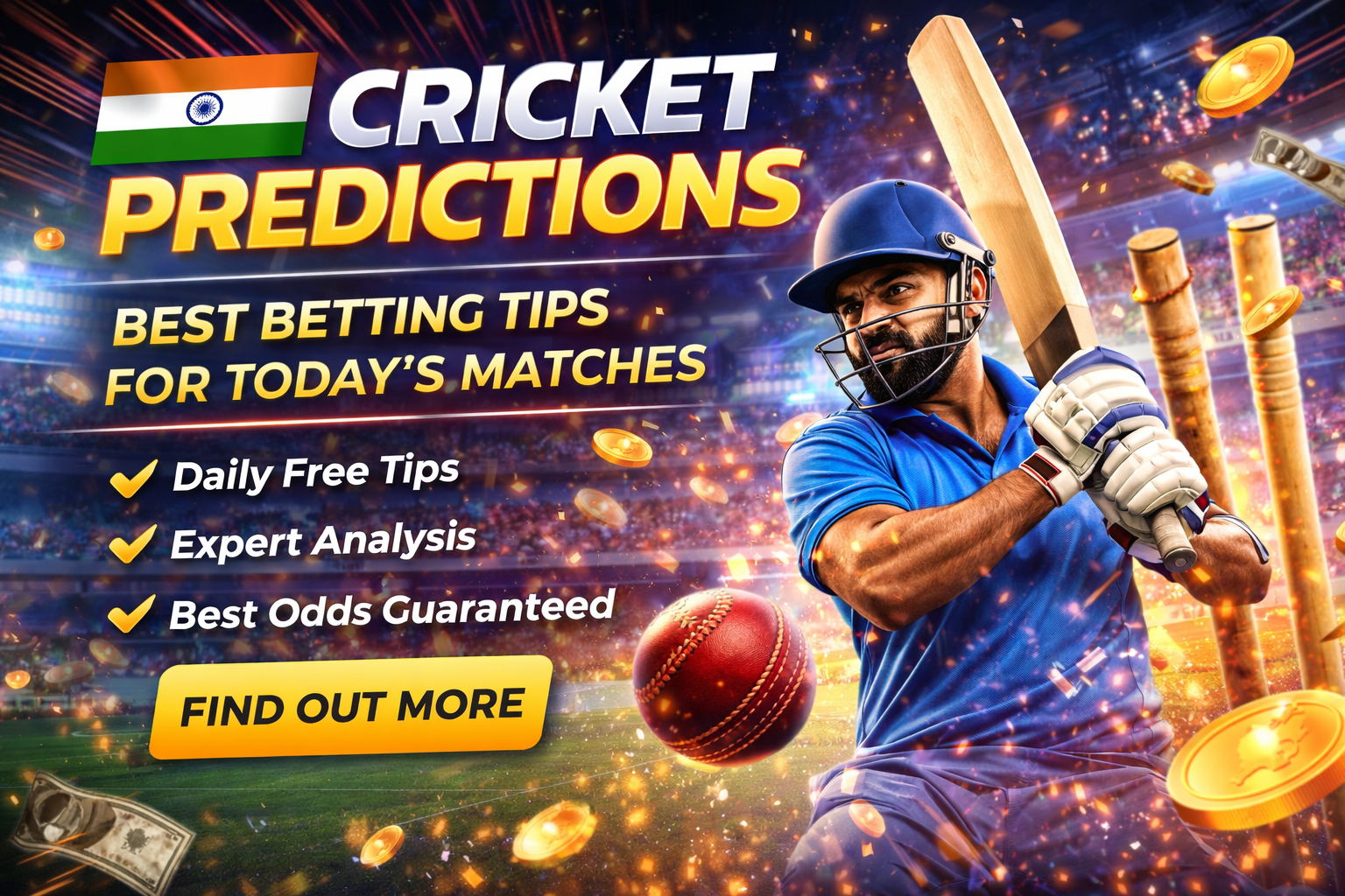 Cricket predictions banner