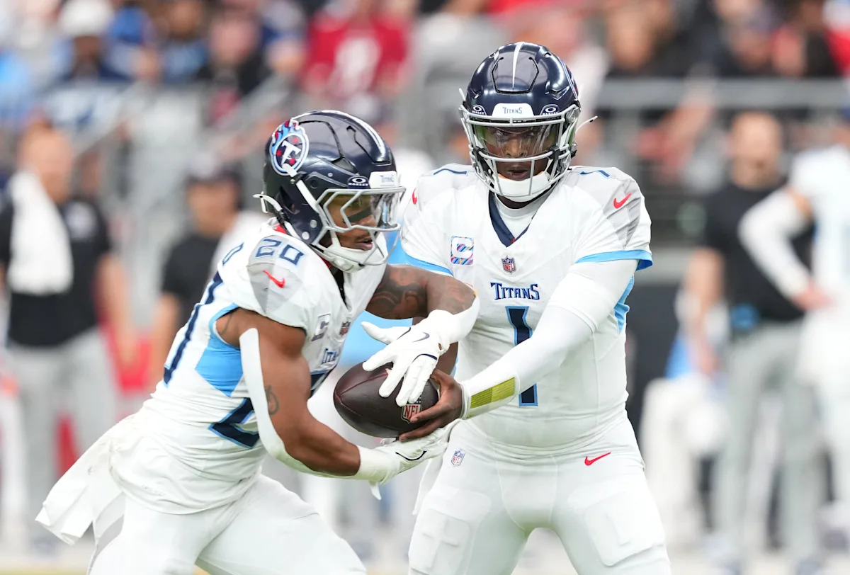 Where do Titans' offensive triplets rank among all 32 NFL teams?