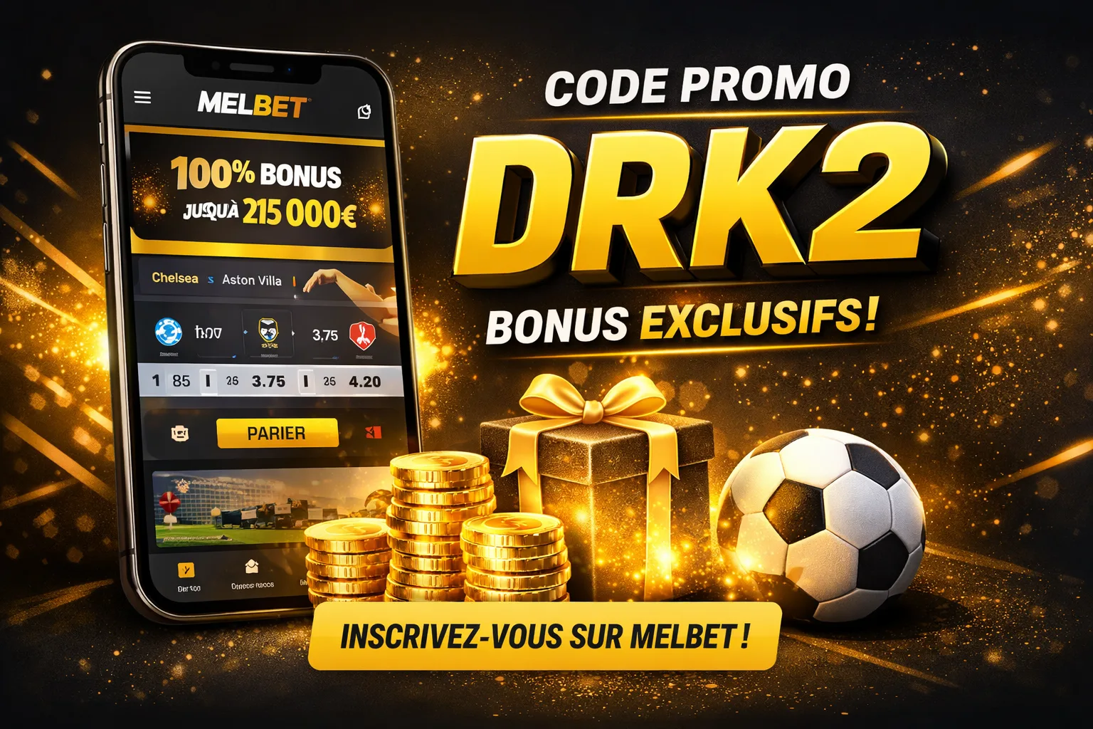 Code Promo MelBet DRK2 : Comment Obtenir le Bonus Maximum en 2026 (Guide Complet)